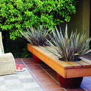 bench planter design